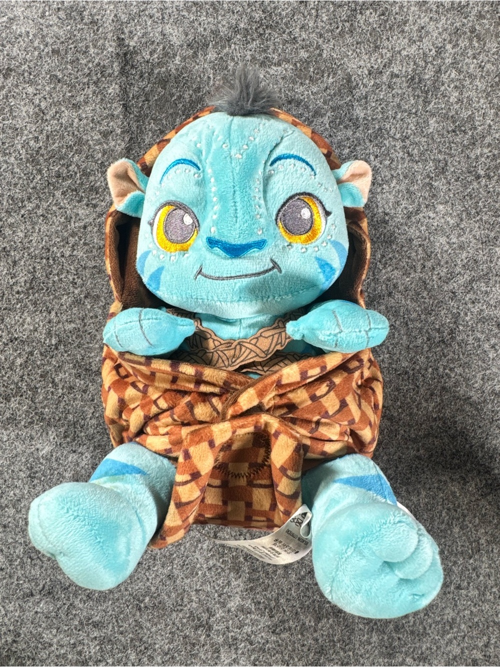 Disney Parks 2026 Pandora World of Avatar Navi Baby Blanket Pouch Plush